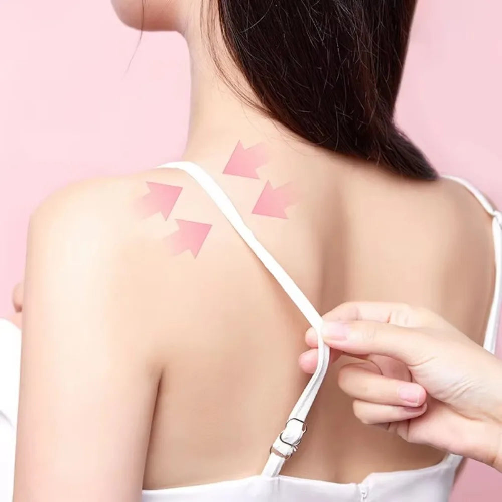 Portable 10G Anti-Slip Glue Roll on Adhesive Bra Non-Slip Fixed Anti-Exposure Body Skin Roll on Skin Adhesive for Clothing Dress
